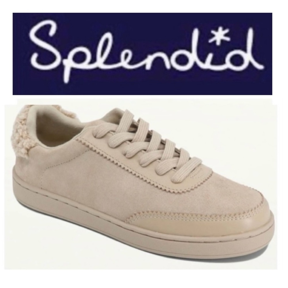 🎿SPLENDID Freya Suede Sneaker NWOB 9